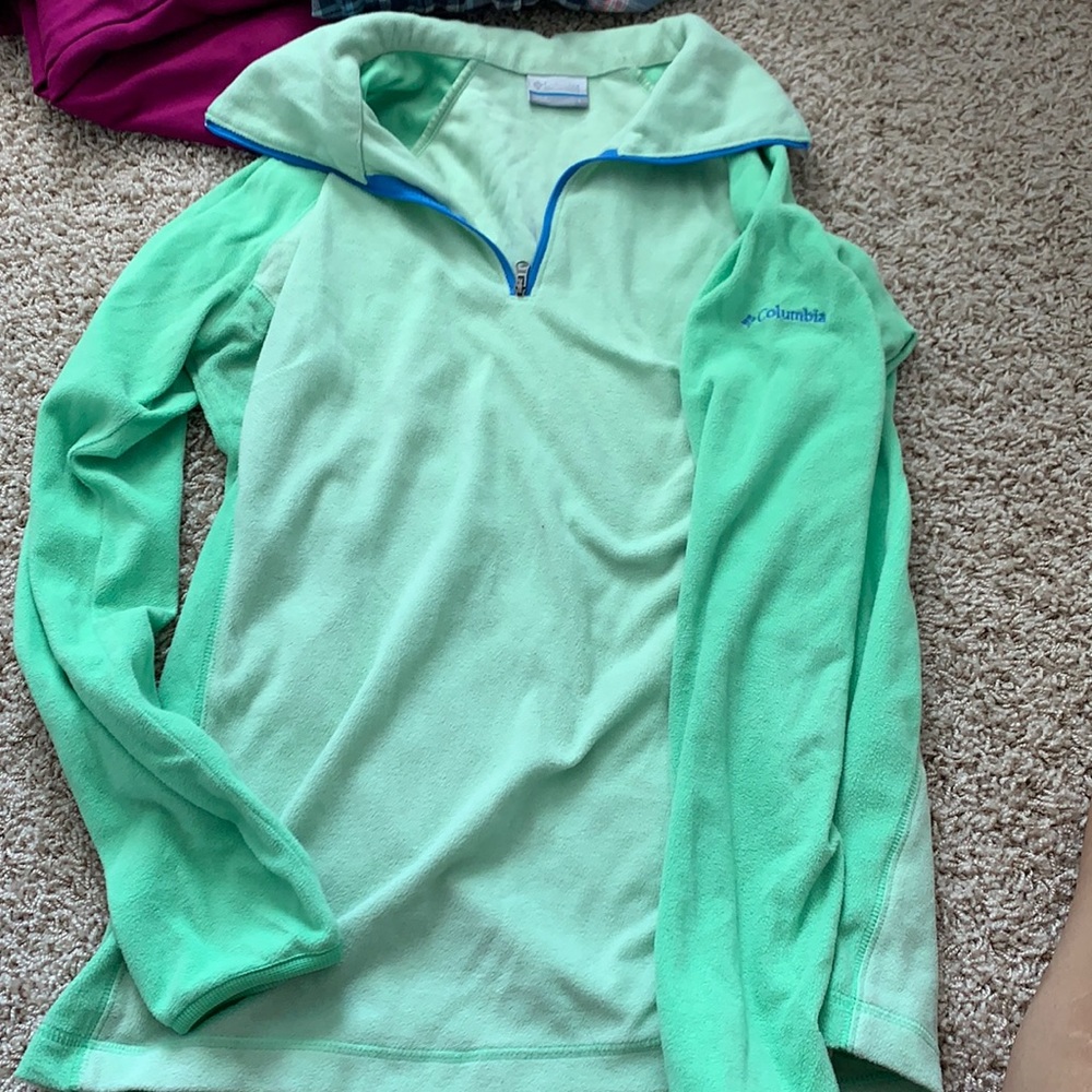 Columbia lightweight 1/4 Zip Sweater